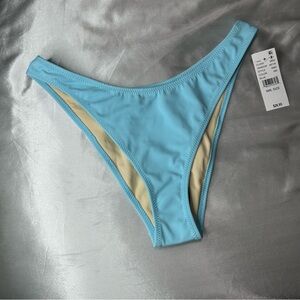 Blue Hour Blue Olive Scoop High Cut Bikini Bottom